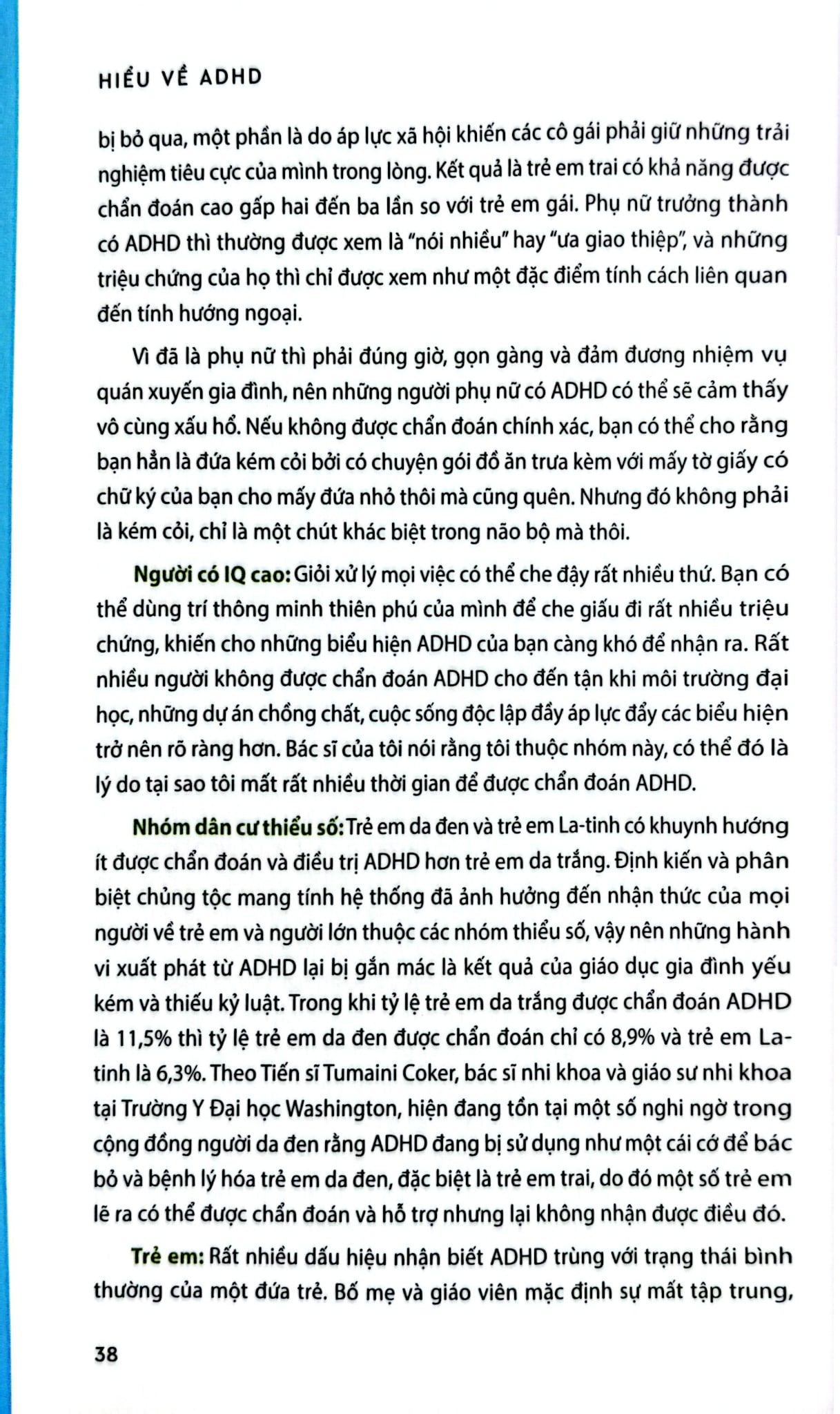 Hiểu Về ADHD - Vượt Qua Thách Thức Và Phát Triển Cùng Rối Loạn Tăng Động Giảm Chú Ý - Penn và Kim Holderness