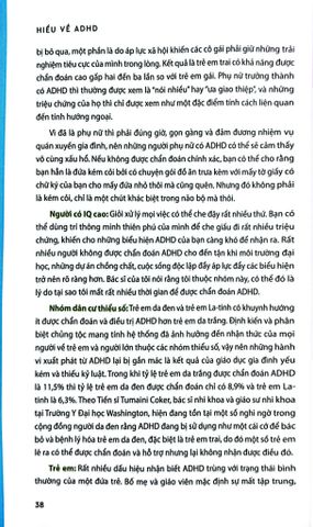  Hiểu Về ADHD - Vượt Qua Thách Thức Và Phát Triển Cùng Rối Loạn Tăng Động Giảm Chú Ý - Penn và Kim Holderness 