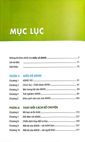  Hiểu Về ADHD - Vượt Qua Thách Thức Và Phát Triển Cùng Rối Loạn Tăng Động Giảm Chú Ý - Penn và Kim Holderness 