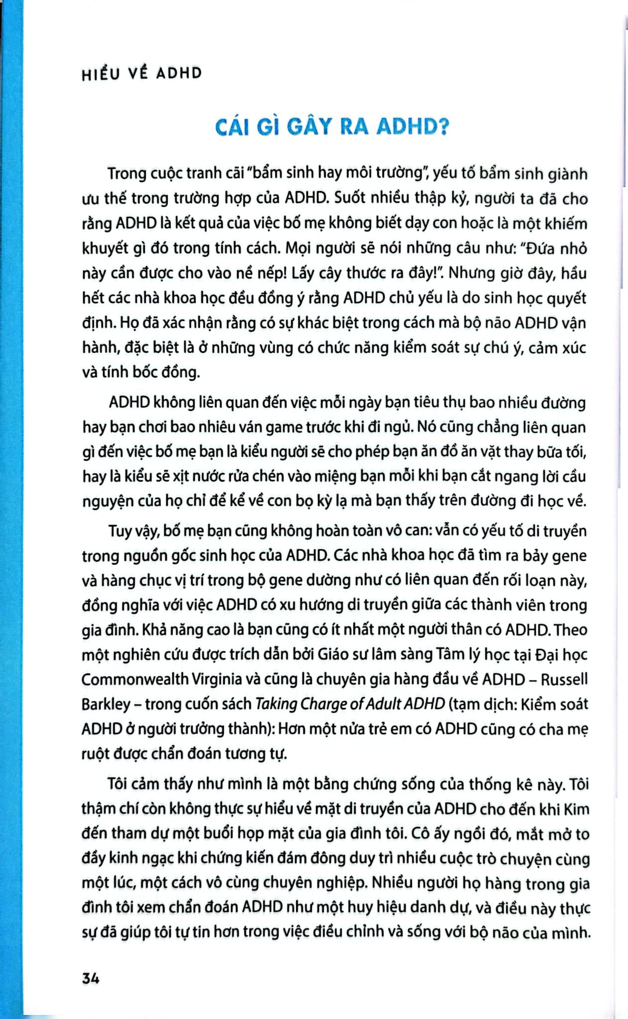 Hiểu Về ADHD - Vượt Qua Thách Thức Và Phát Triển Cùng Rối Loạn Tăng Động Giảm Chú Ý - Penn và Kim Holderness