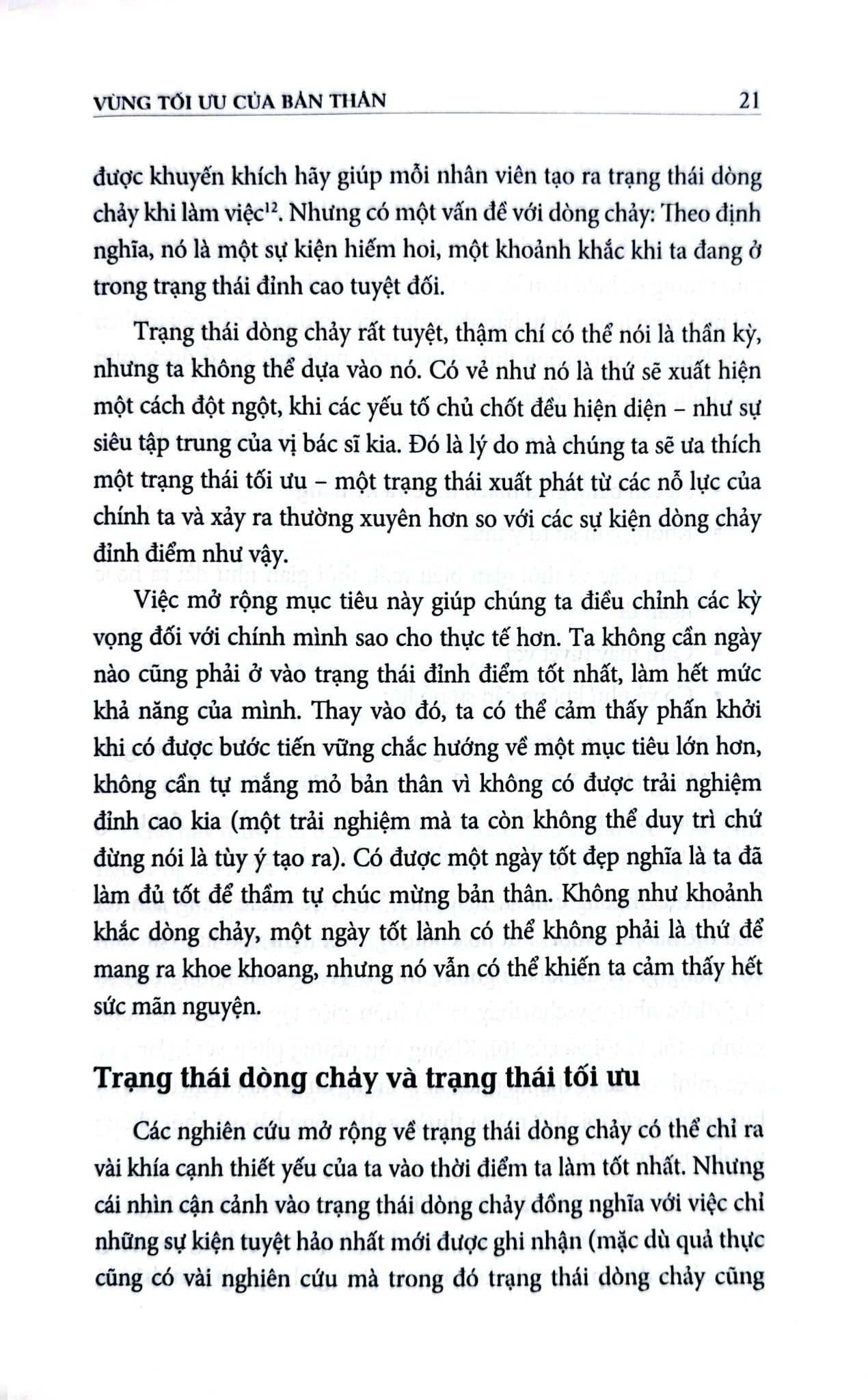 Đi Tìm Vùng Tối Ưu - OPTIMAL Cách Duy Trì Sự Xuất Sắc Cho Cá Nhân Và Tổ Chức Mỗi Ngày - Nhiều Tác Giả