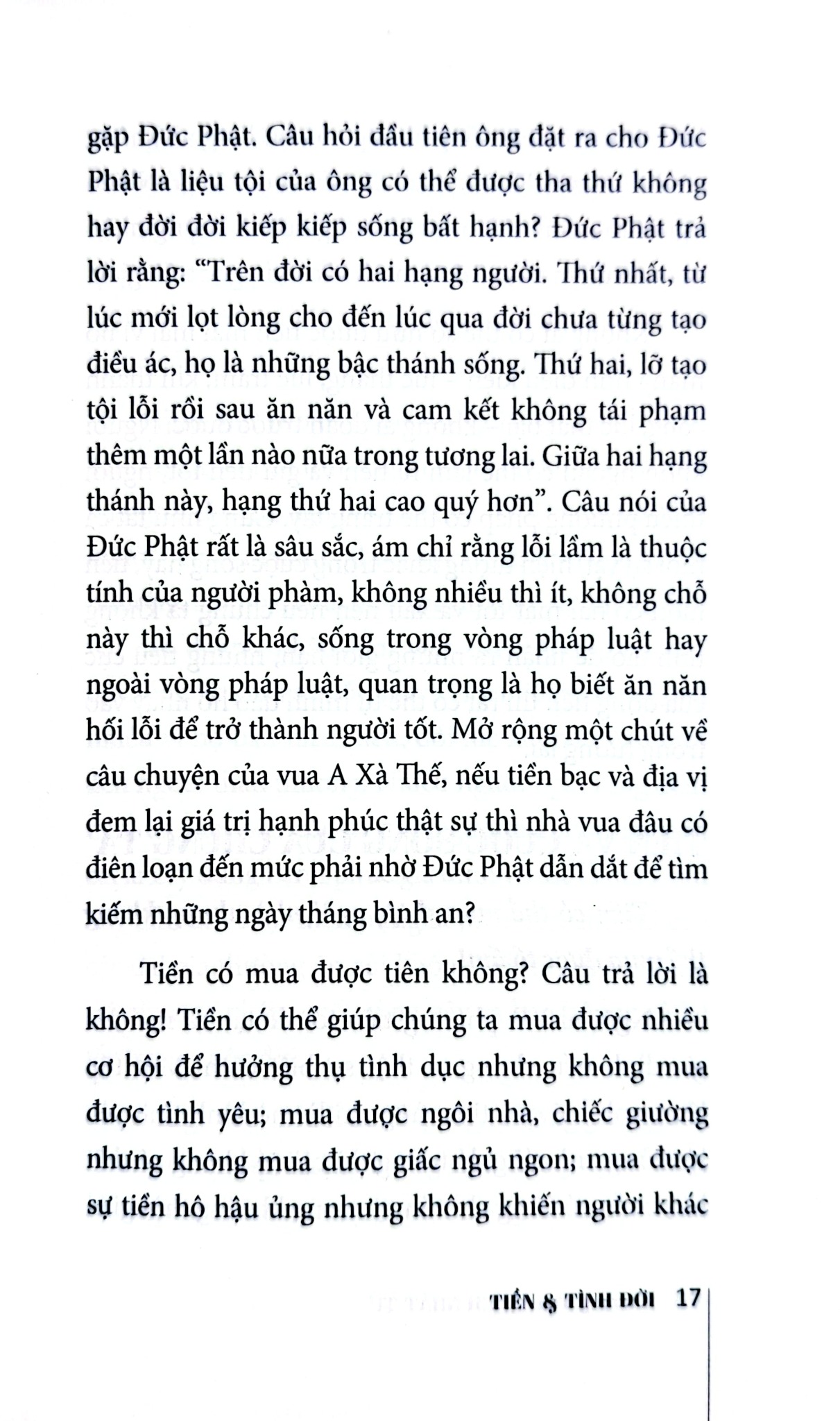 Tiền Và Tình Đời - Nghệ Thuật Buông Bỏ - Thích Nhật Từ