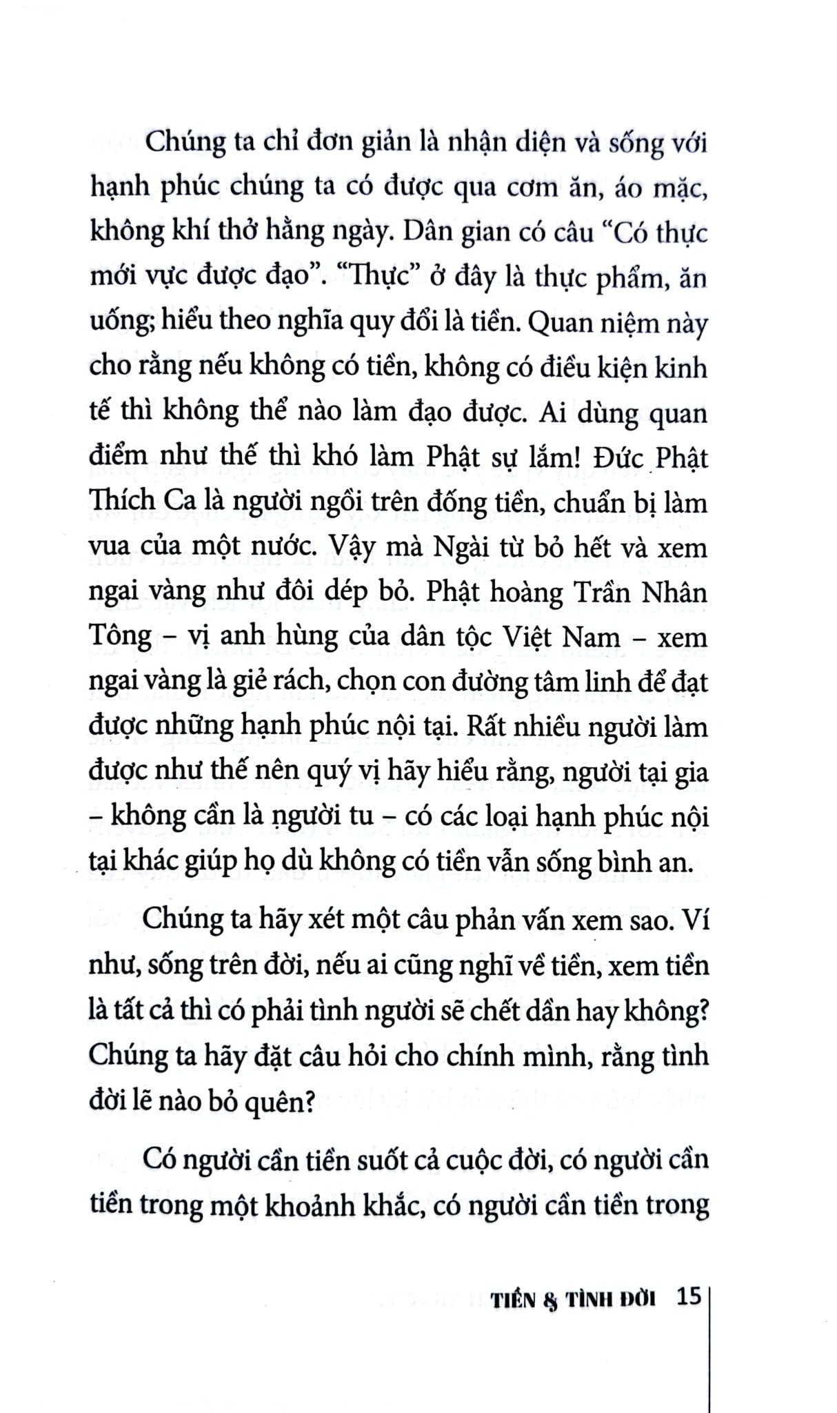 Tiền Và Tình Đời - Nghệ Thuật Buông Bỏ - Thích Nhật Từ