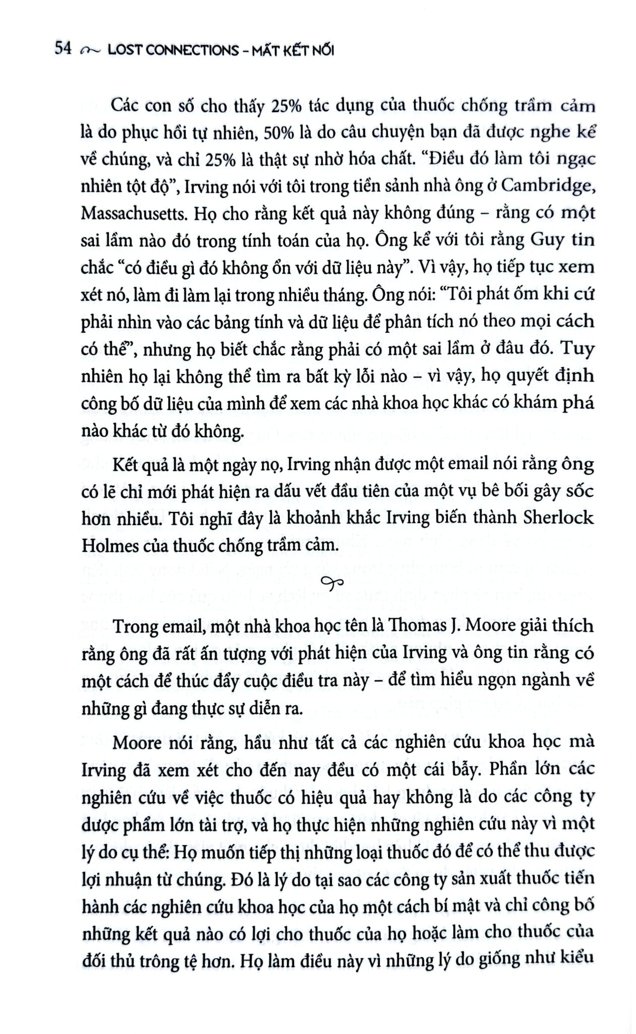 Lost Connections - Mất Kết Nối - Johann Hari