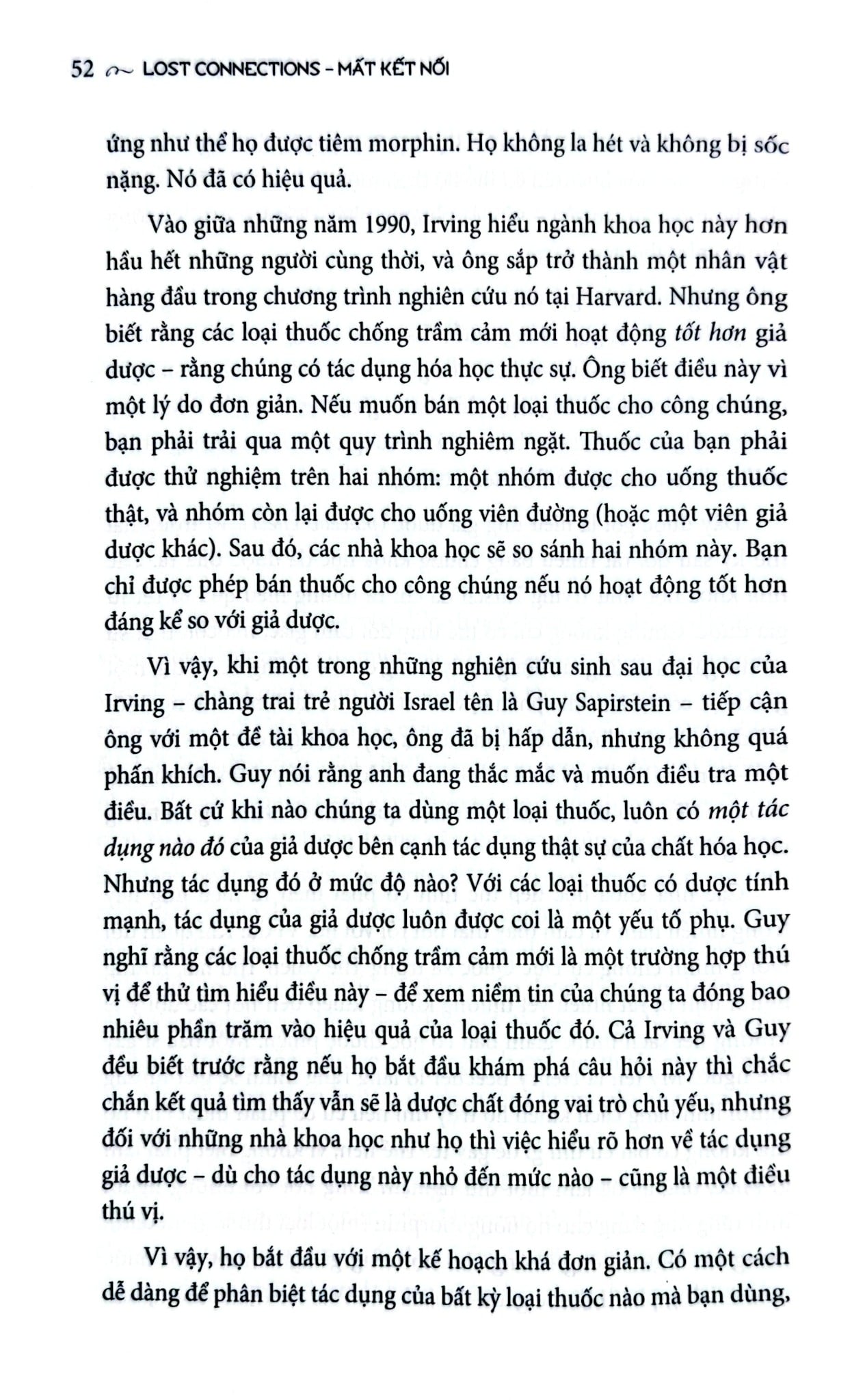 Lost Connections - Mất Kết Nối - Johann Hari