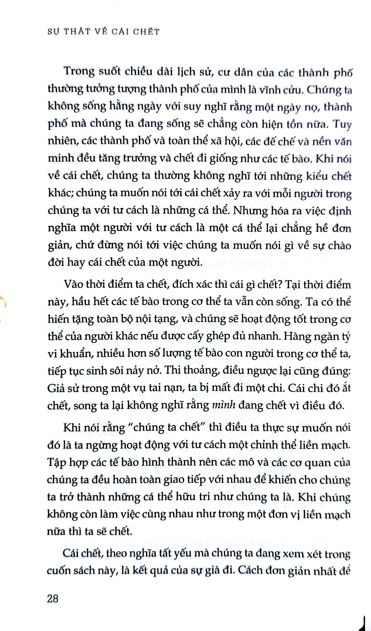 Sự Thật Về Cái Chết - Venki Ramakrishnan