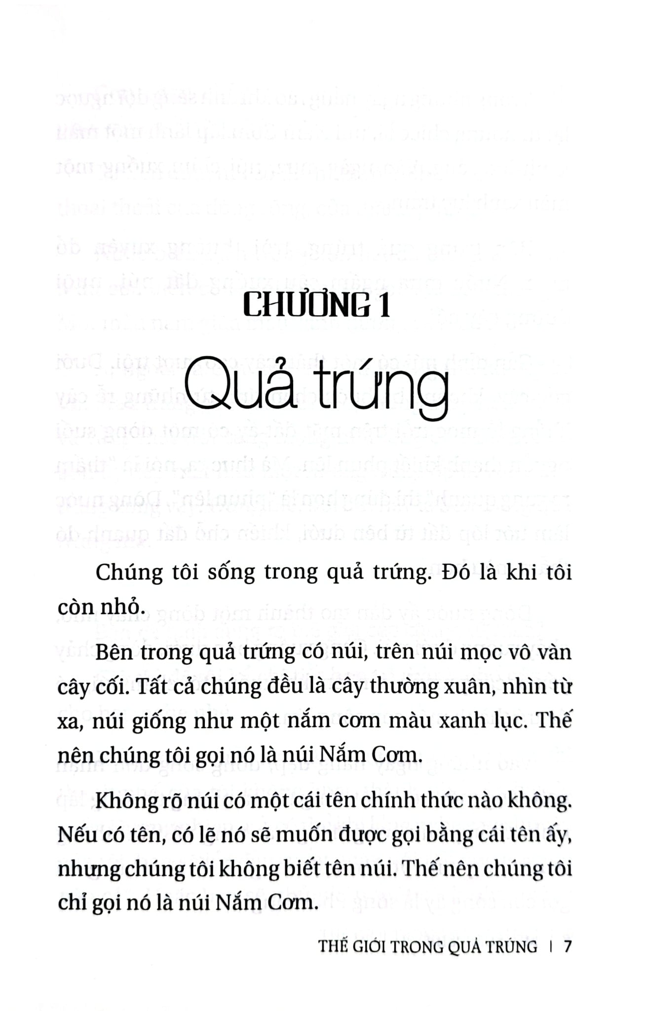 Thế Giới Trong Quả Trứng - Mutsumi Ishii