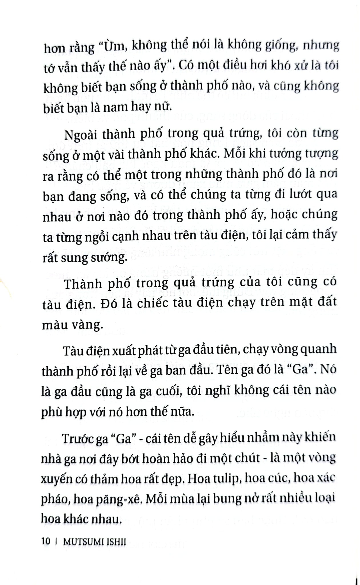 Thế Giới Trong Quả Trứng - Mutsumi Ishii