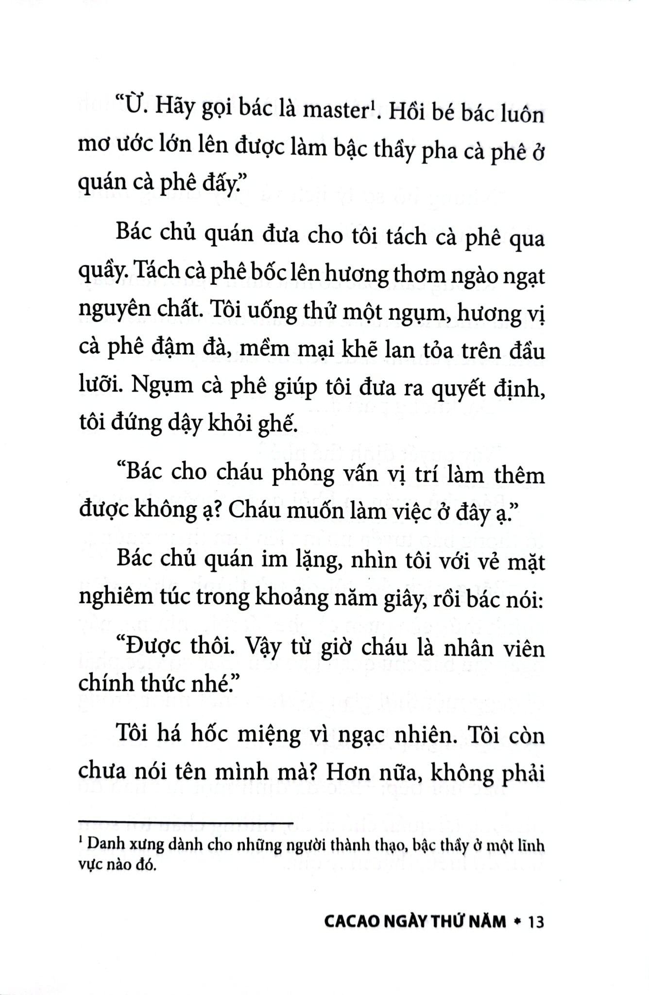 Ca Cao Ngày Thứ Năm - Michiko Aoyama