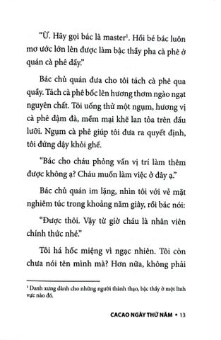  Ca Cao Ngày Thứ Năm - Michiko Aoyama 