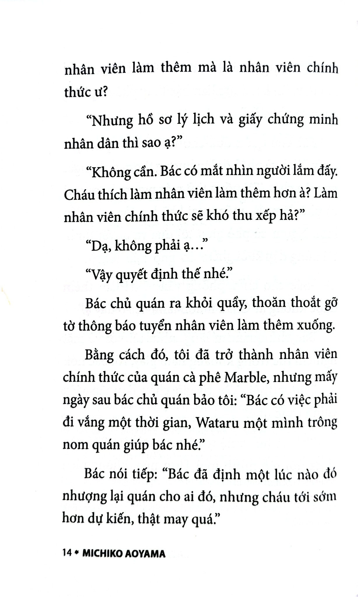 Ca Cao Ngày Thứ Năm - Michiko Aoyama