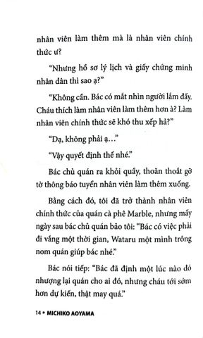  Ca Cao Ngày Thứ Năm - Michiko Aoyama 