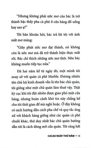  Ca Cao Ngày Thứ Năm - Michiko Aoyama 