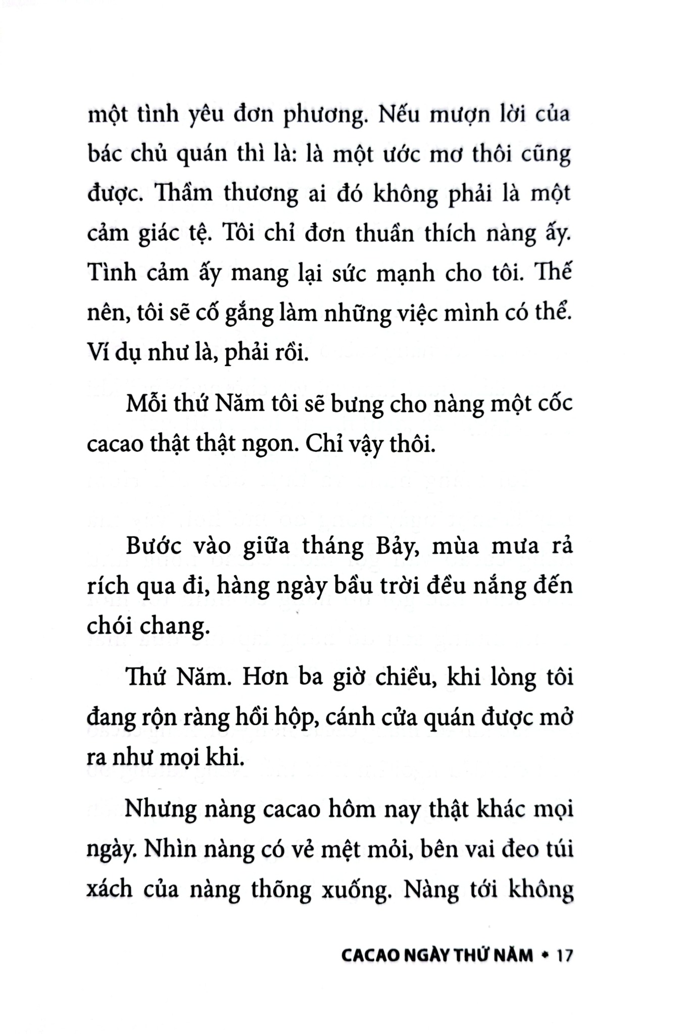 Ca Cao Ngày Thứ Năm - Michiko Aoyama