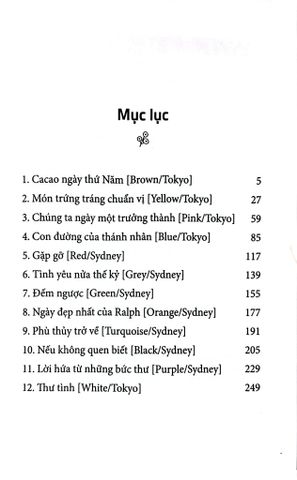  Ca Cao Ngày Thứ Năm - Michiko Aoyama 