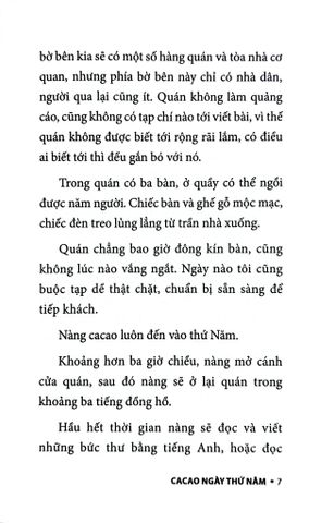  Ca Cao Ngày Thứ Năm - Michiko Aoyama 