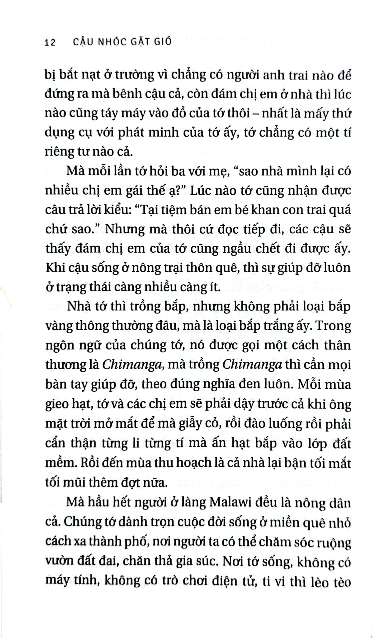 Cậu Nhóc Gặt Gió - William Kamkwamba