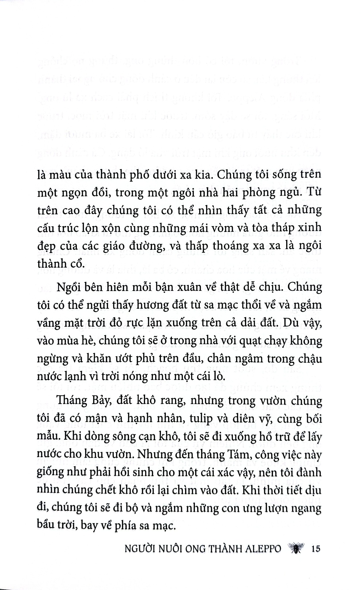 Người Nuôi Ong Thành Aleppo - Christy Lefteri
