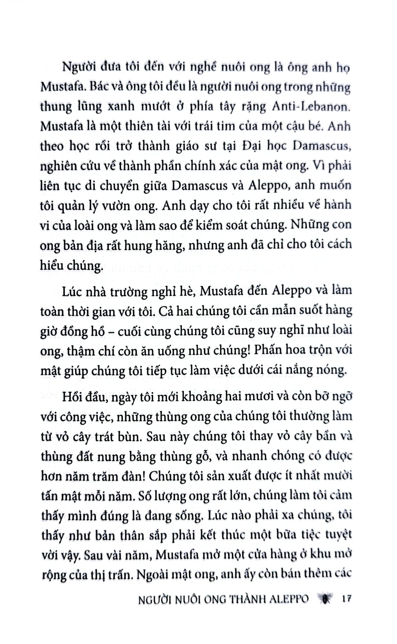 Người Nuôi Ong Thành Aleppo - Christy Lefteri