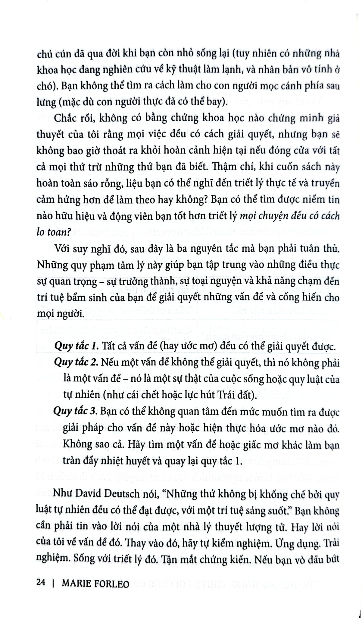 Chớ Hoang Mang, Chuyện Gì Cũng Có Cách Lo Toan - Marie Forleo