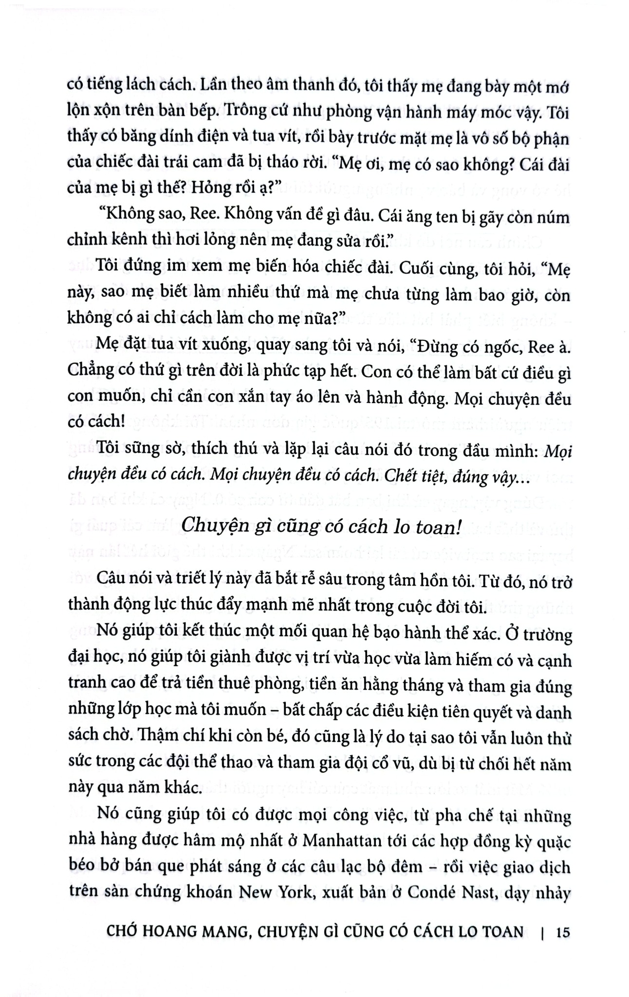 Chớ Hoang Mang, Chuyện Gì Cũng Có Cách Lo Toan - Marie Forleo