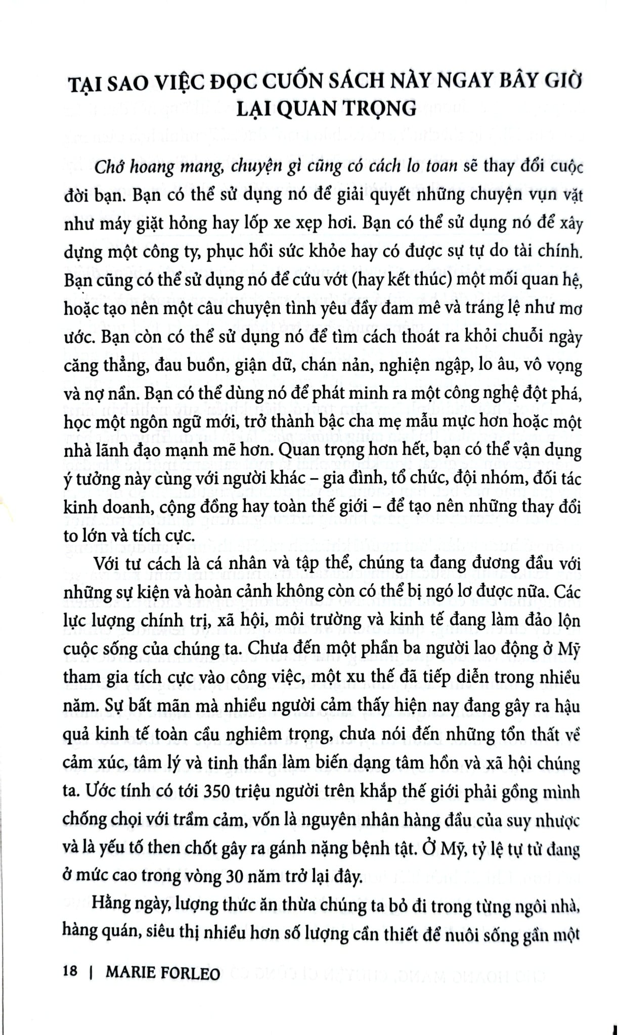 Chớ Hoang Mang, Chuyện Gì Cũng Có Cách Lo Toan - Marie Forleo