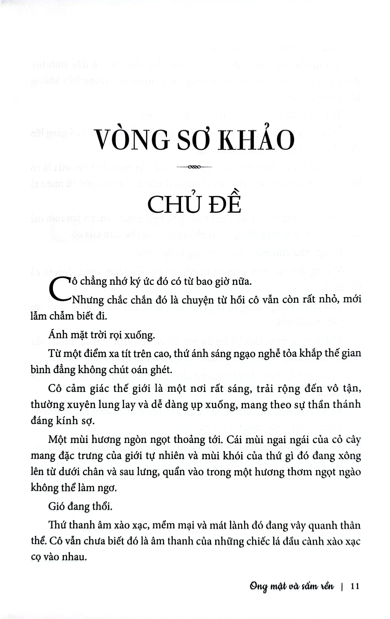 Ong Mật Và Sấm Rền - Riku Onda
