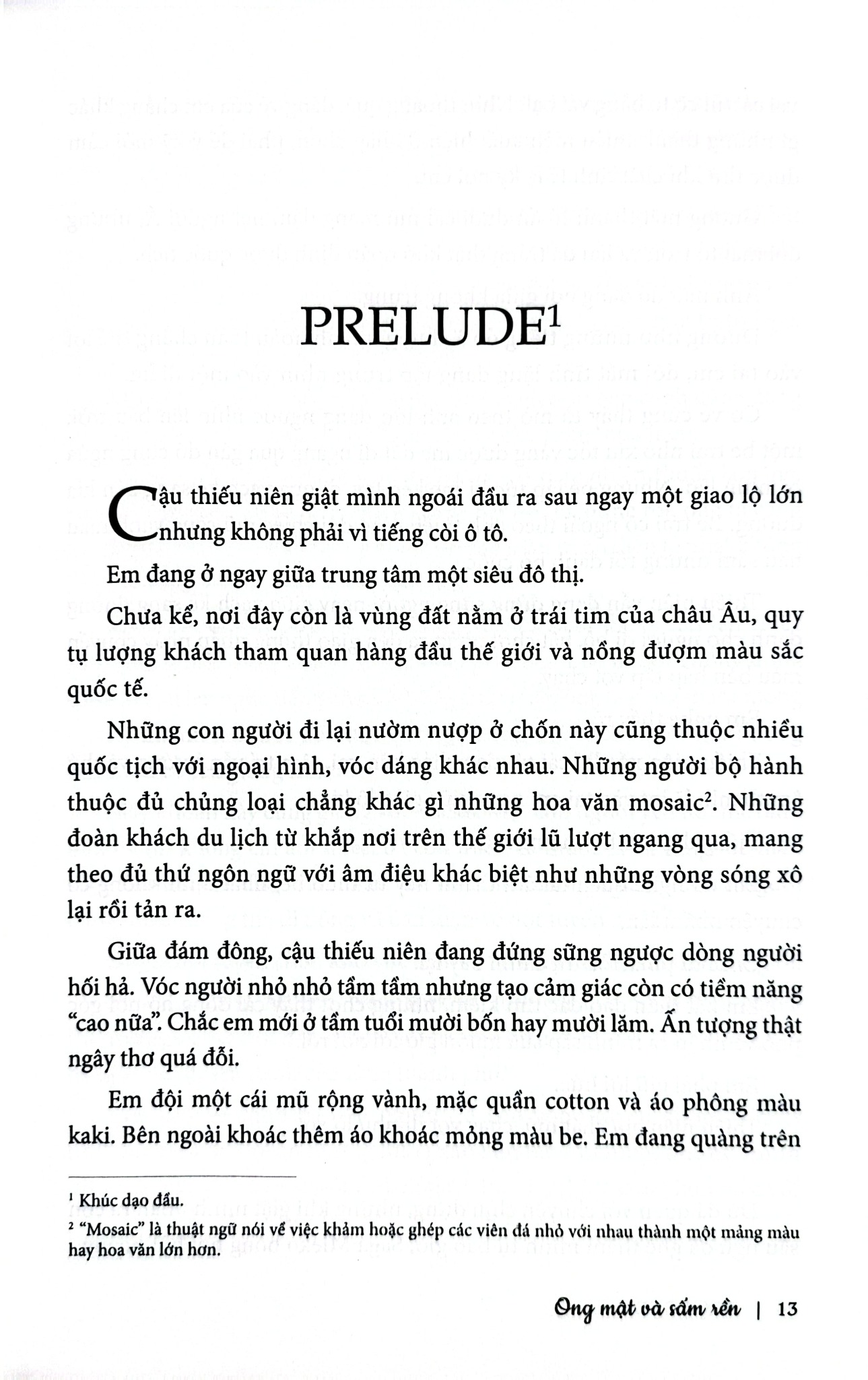 Ong Mật Và Sấm Rền - Riku Onda