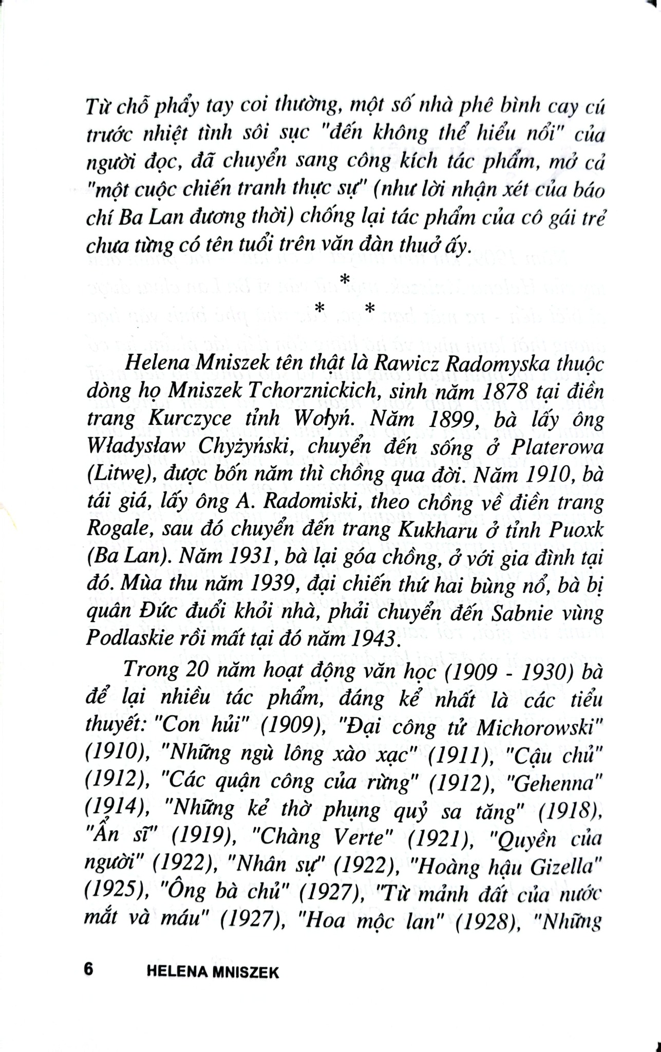 Con Hủi - Bìa Cứng - Helena Mniszek