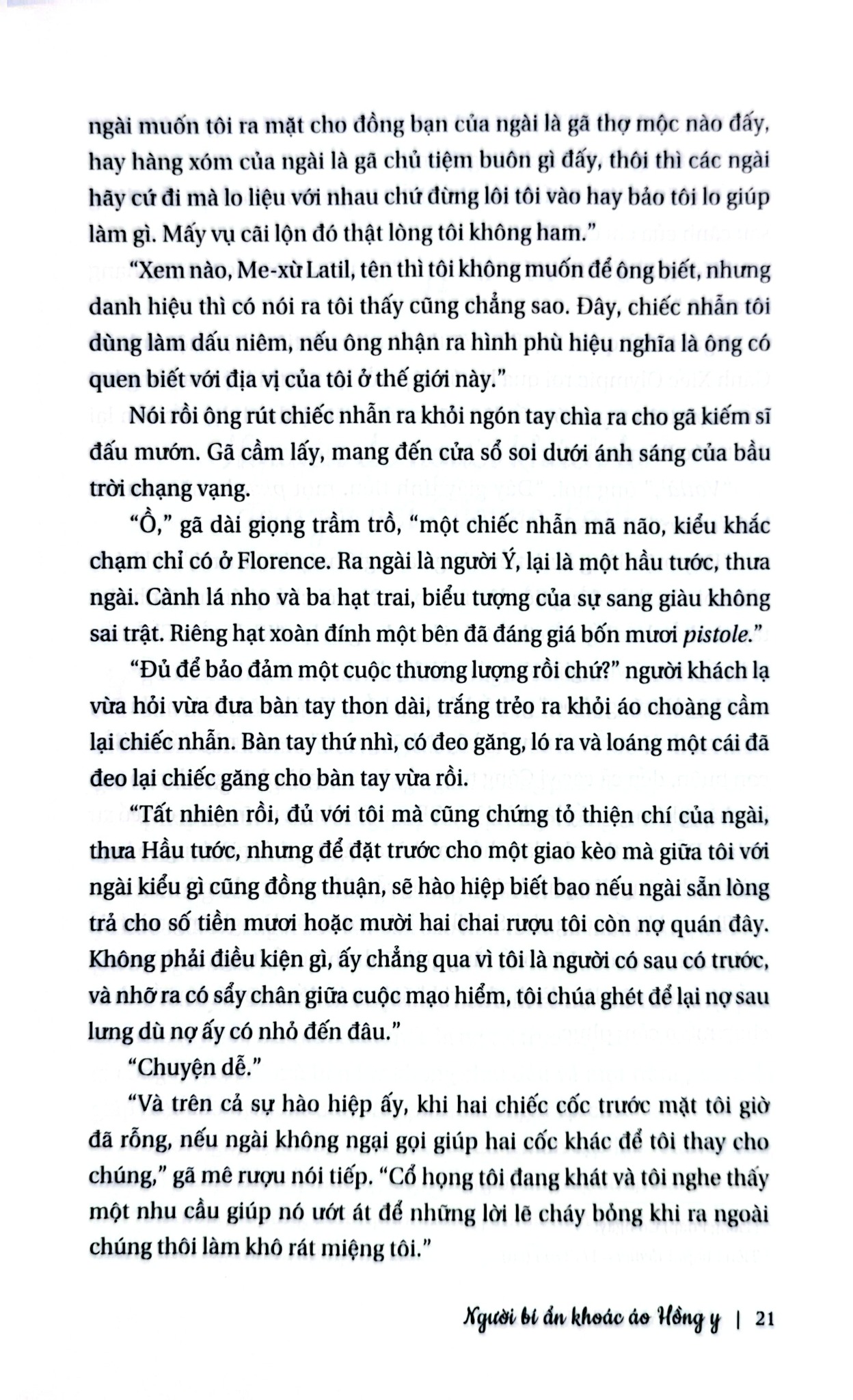 Người Bí Ẩn Khoác Áo Hồng Y (Bìa Cứng) - AlexanDre Dumas