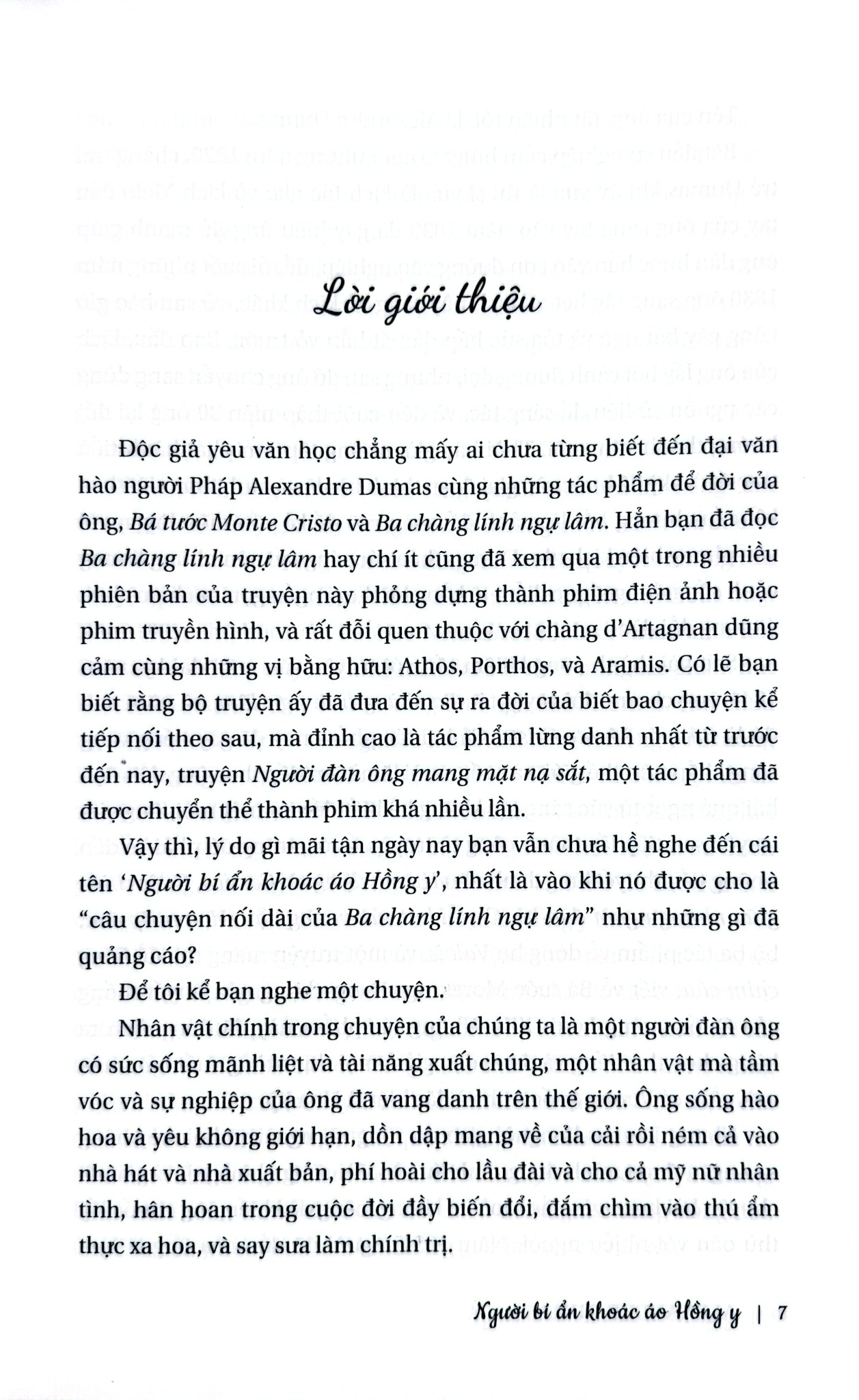 Người Bí Ẩn Khoác Áo Hồng Y (Bìa Cứng) - AlexanDre Dumas