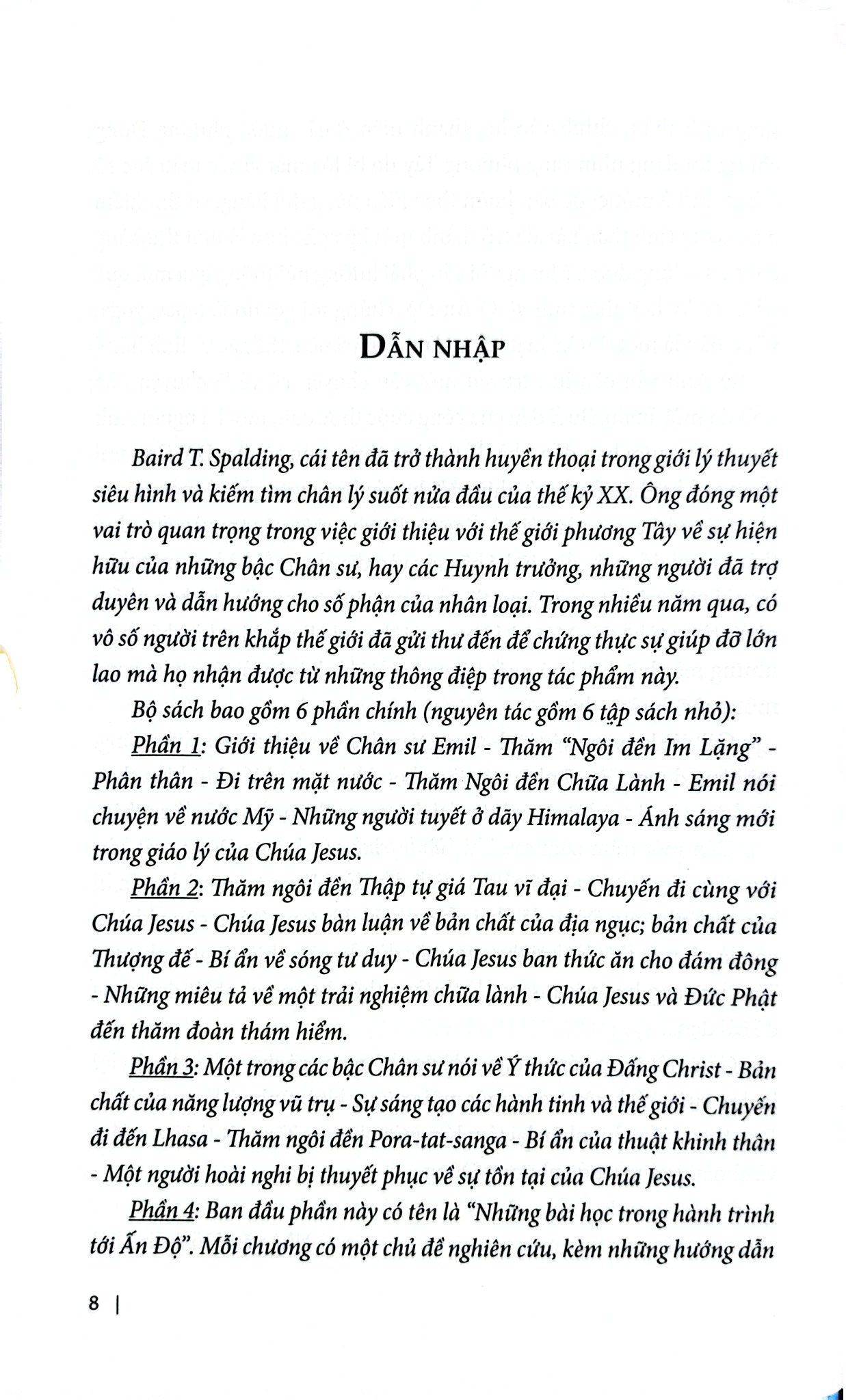 Hành Trình Về Phương Đông (Bìa Cứng) - Baird T.Spalding
