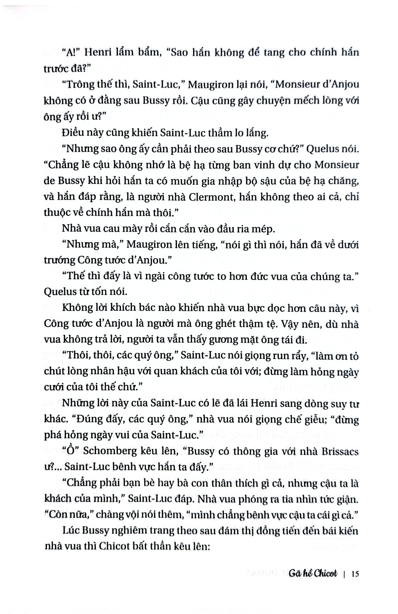 Gã Hề Chicot - Bìa Cứng - Alexandre Dumas