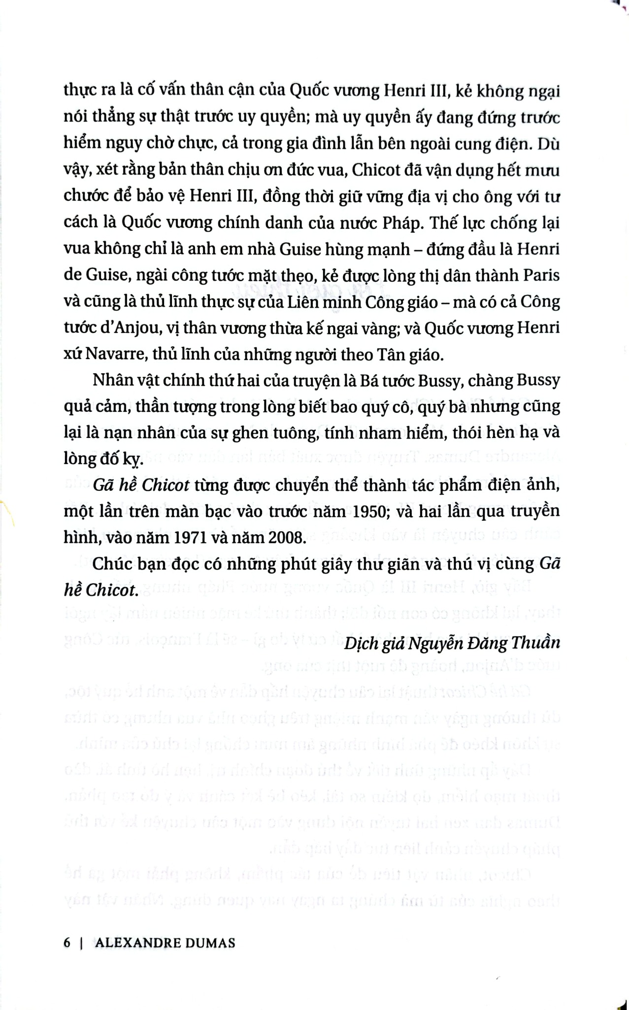 Gã Hề Chicot - Bìa Cứng - Alexandre Dumas