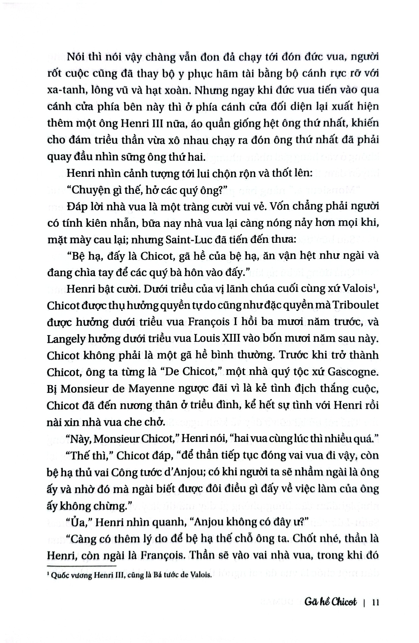 Gã Hề Chicot - Bìa Cứng - Alexandre Dumas