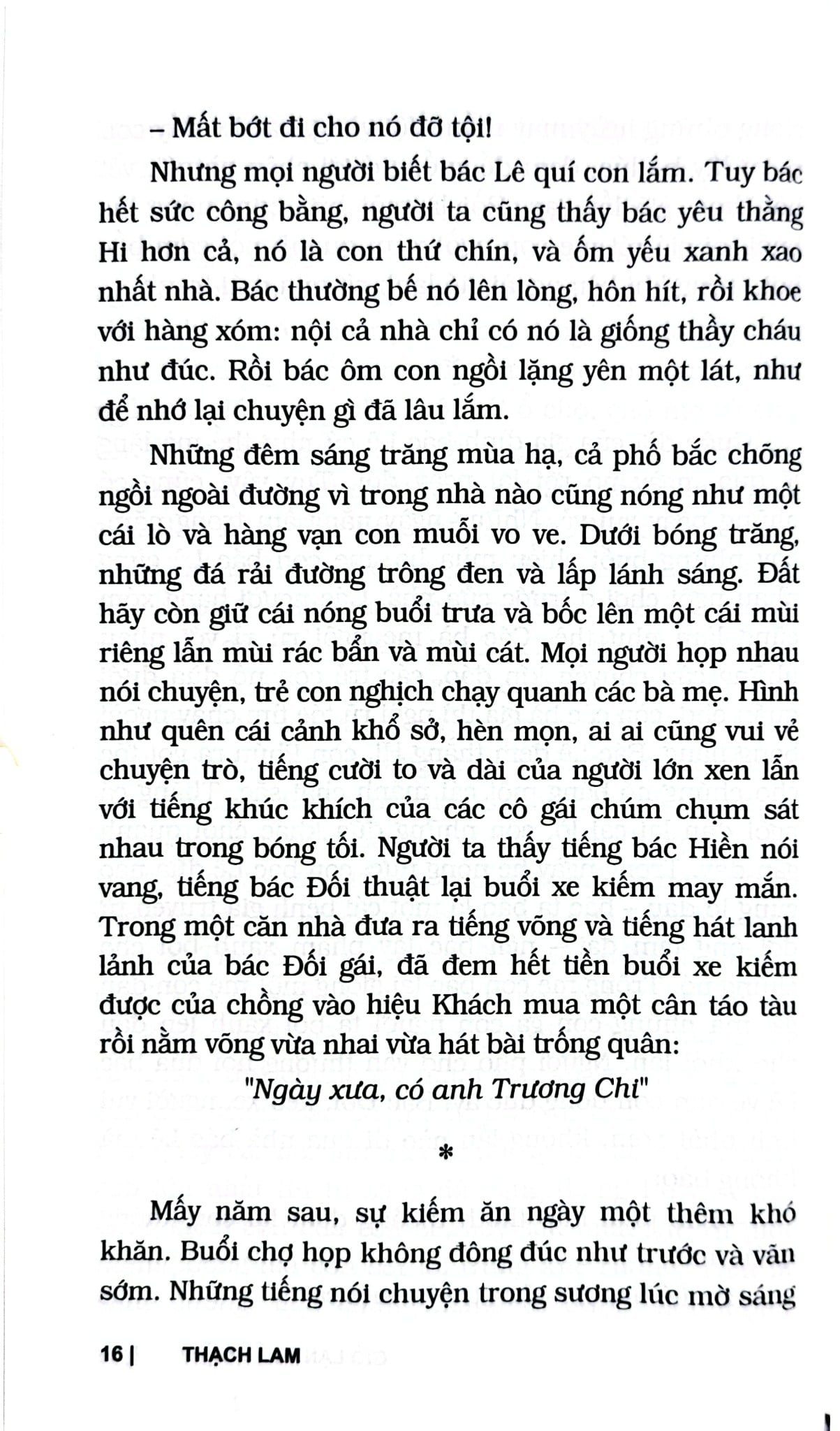 Gió Lạnh Đầu Mùa  - Thạch Lam