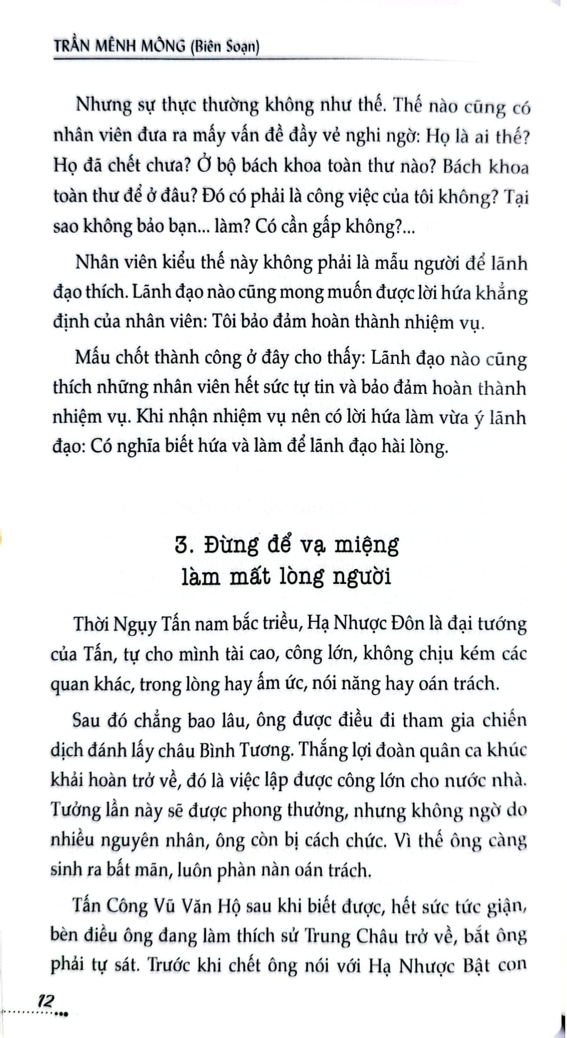 Tủ Sách Kỹ Năng - Nói Sao Cho Tốt, Cho Khéo - Mênh Mông