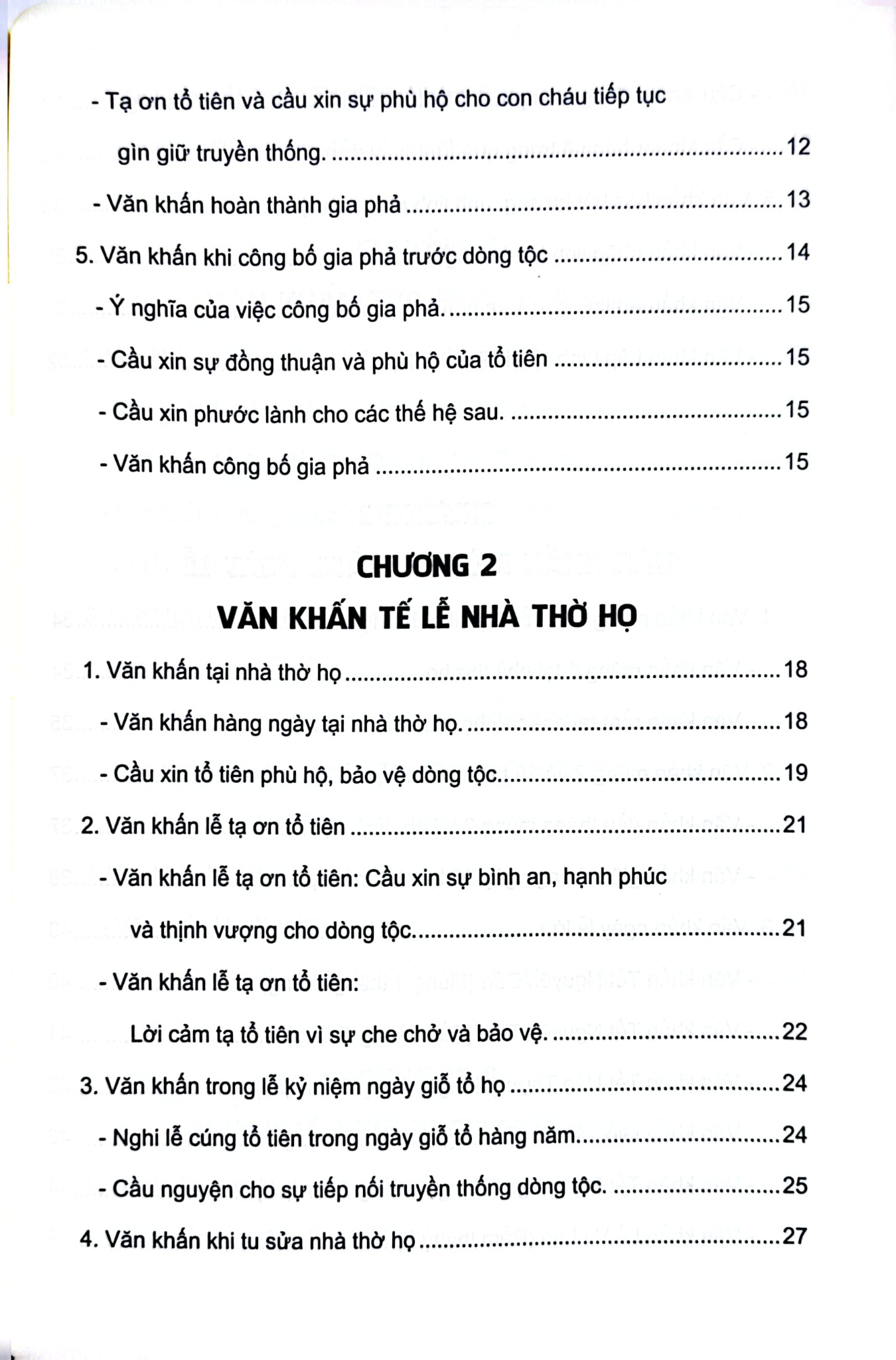 Văn Khấn Dòng Tộc - ThS Nguyễn Mạnh Linh