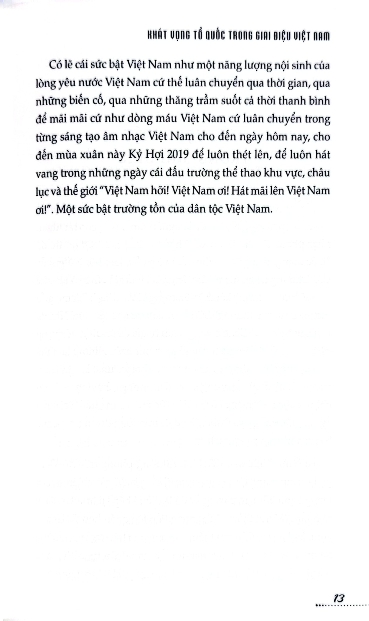 Khát Vọng Tổ Quốc Trong Giai Điệu Việt Nam - Nguyễn Thụy Kha