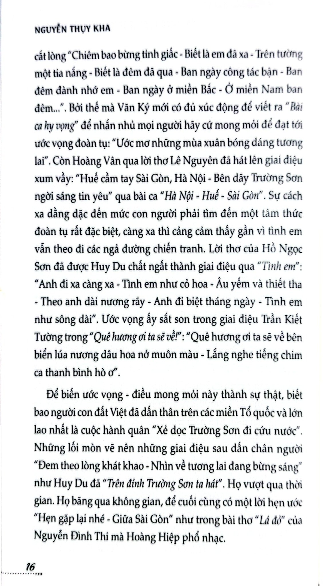 Khát Vọng Tổ Quốc Trong Giai Điệu Việt Nam - Nguyễn Thụy Kha