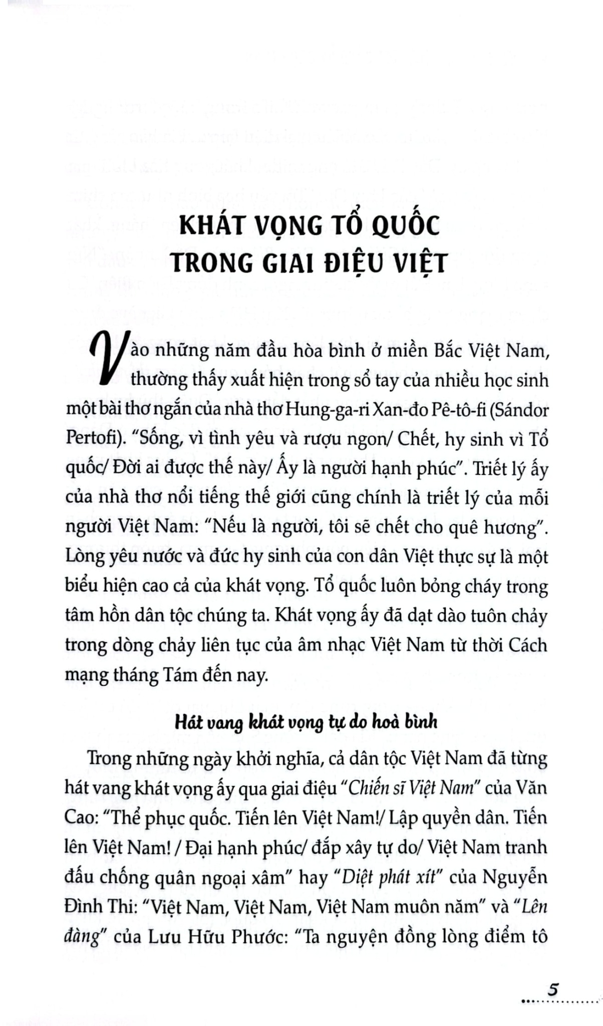 Khát Vọng Tổ Quốc Trong Giai Điệu Việt Nam - Nguyễn Thụy Kha