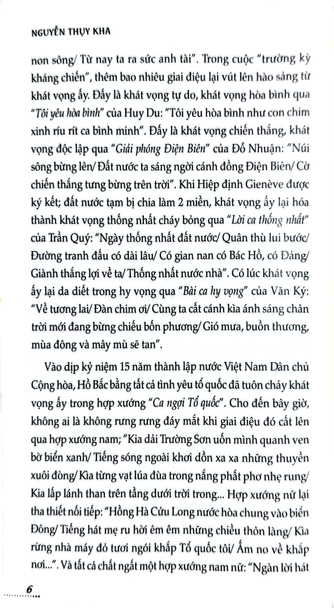 Khát Vọng Tổ Quốc Trong Giai Điệu Việt Nam - Nguyễn Thụy Kha