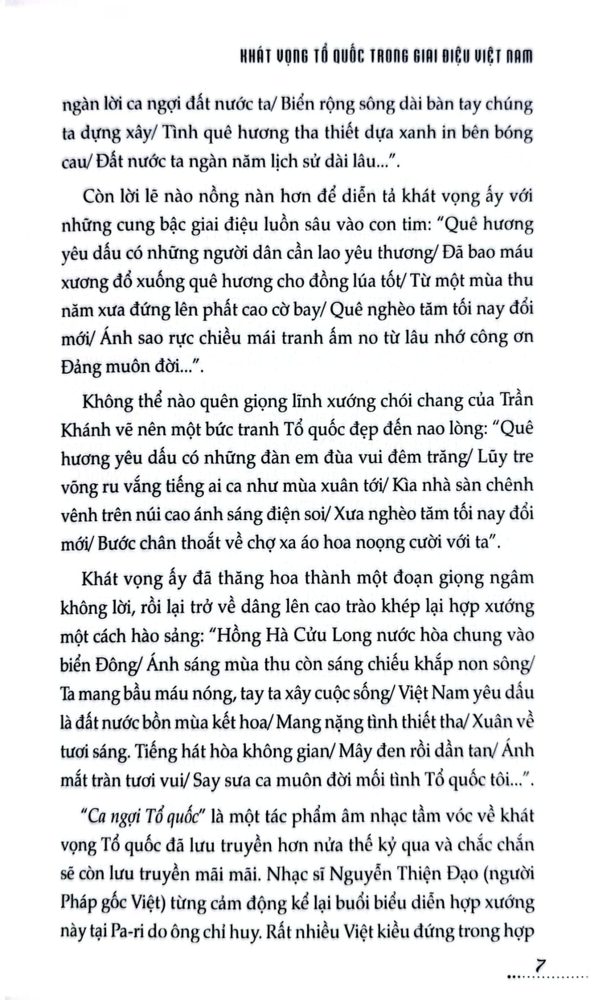 Khát Vọng Tổ Quốc Trong Giai Điệu Việt Nam - Nguyễn Thụy Kha