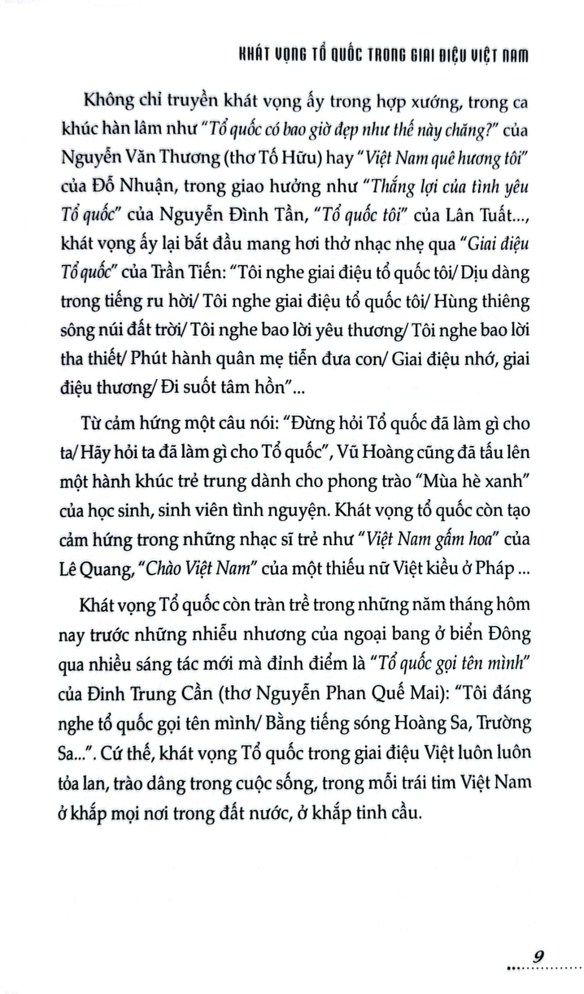 Khát Vọng Tổ Quốc Trong Giai Điệu Việt Nam - Nguyễn Thụy Kha