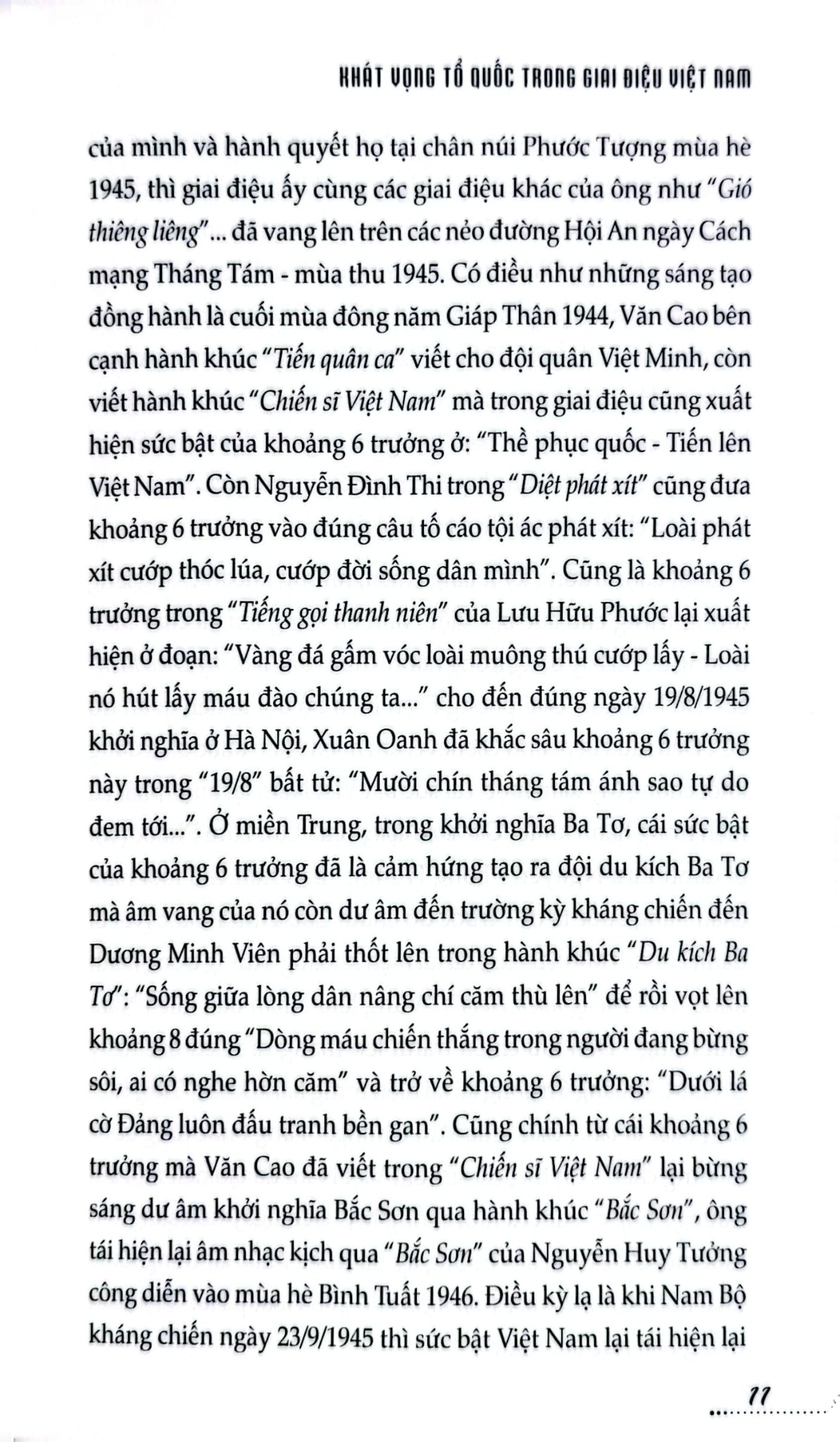 Khát Vọng Tổ Quốc Trong Giai Điệu Việt Nam - Nguyễn Thụy Kha