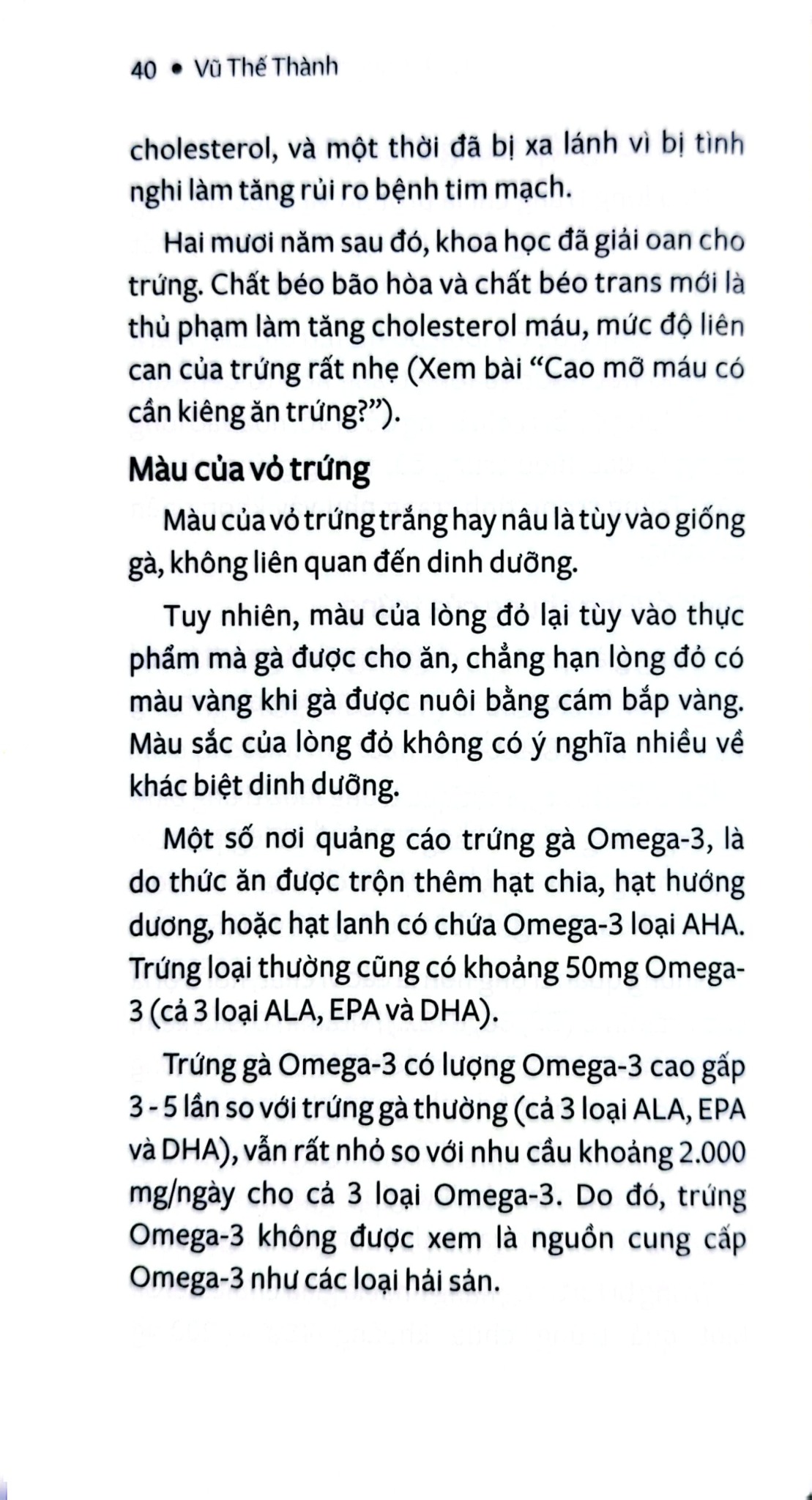 Bộ Sách Ăn Để Sướng Hay Ăn Để Sợ? - Vũ Thế Thành
