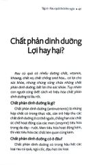 Bộ Sách Ăn Để Sướng Hay Ăn Để Sợ? - Vũ Thế Thành