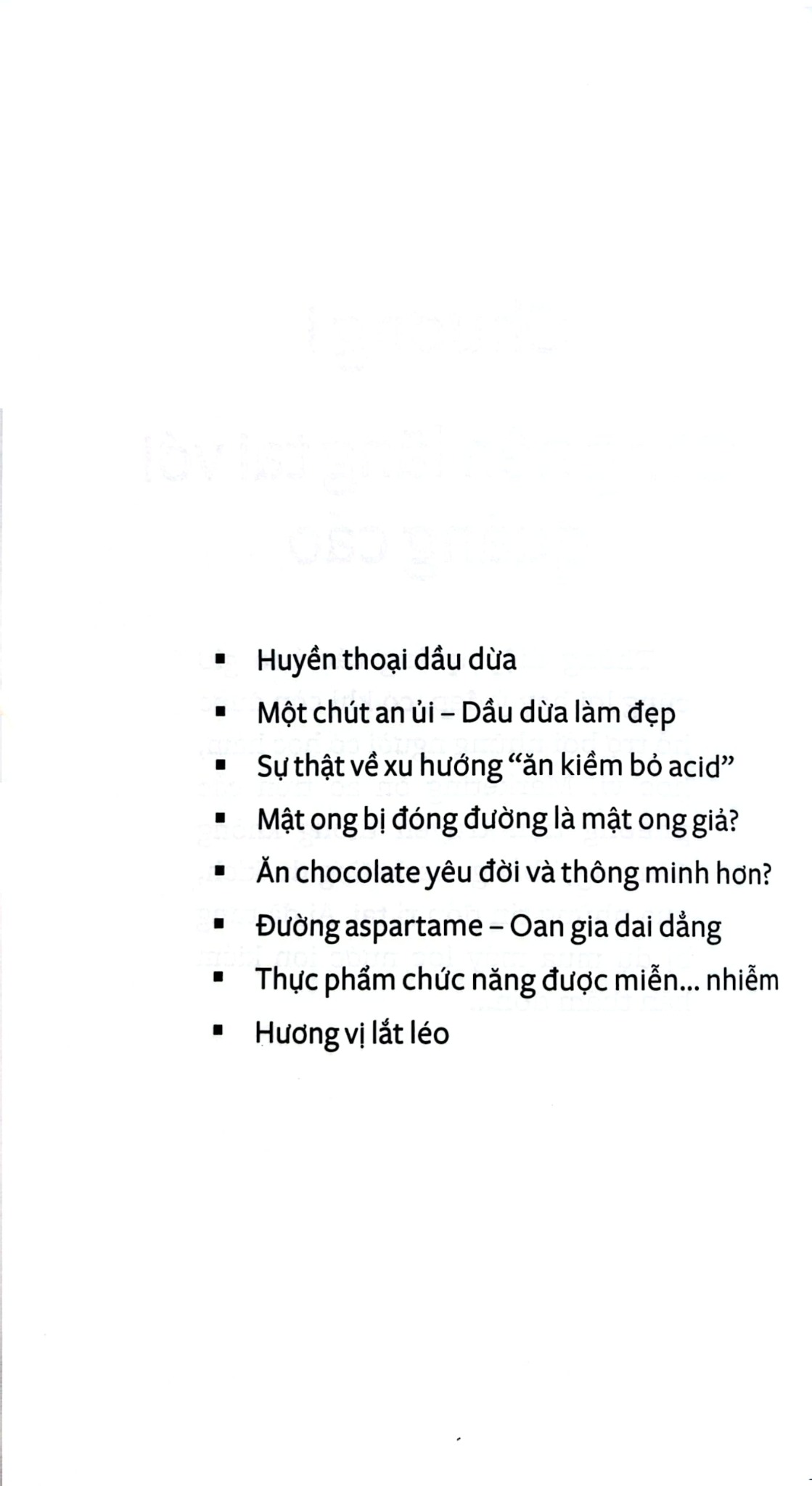 Bộ Sách Ăn Để Sướng Hay Ăn Để Sợ? - Vũ Thế Thành