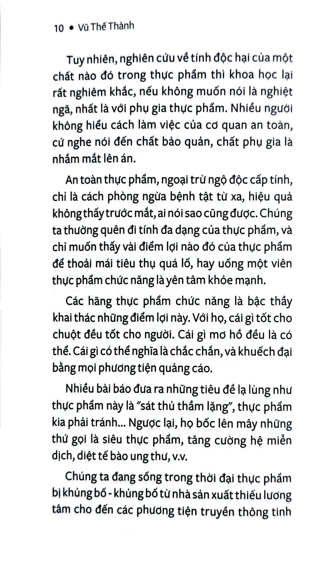 Bộ Sách Ăn Để Sướng Hay Ăn Để Sợ? - Vũ Thế Thành