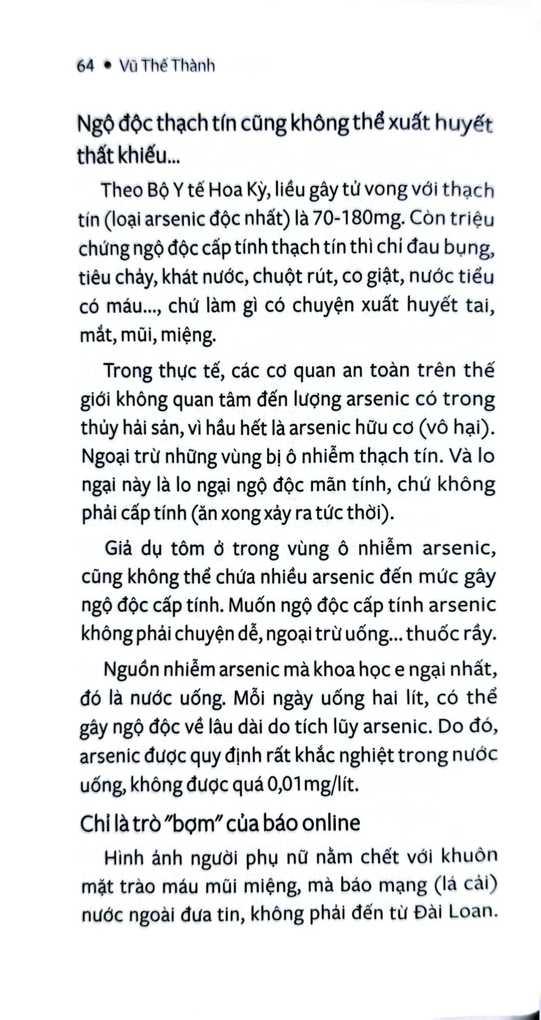 Bộ Sách Ăn Để Sướng Hay Ăn Để Sợ? - Vũ Thế Thành